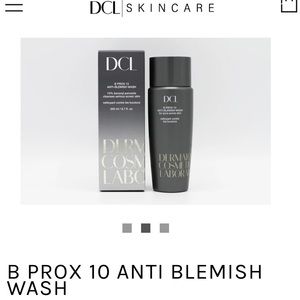 NIB DCL SKINCARE B PROX 10 ANTI BLEMISH WASH FACE WASH CLEANSER ACNE